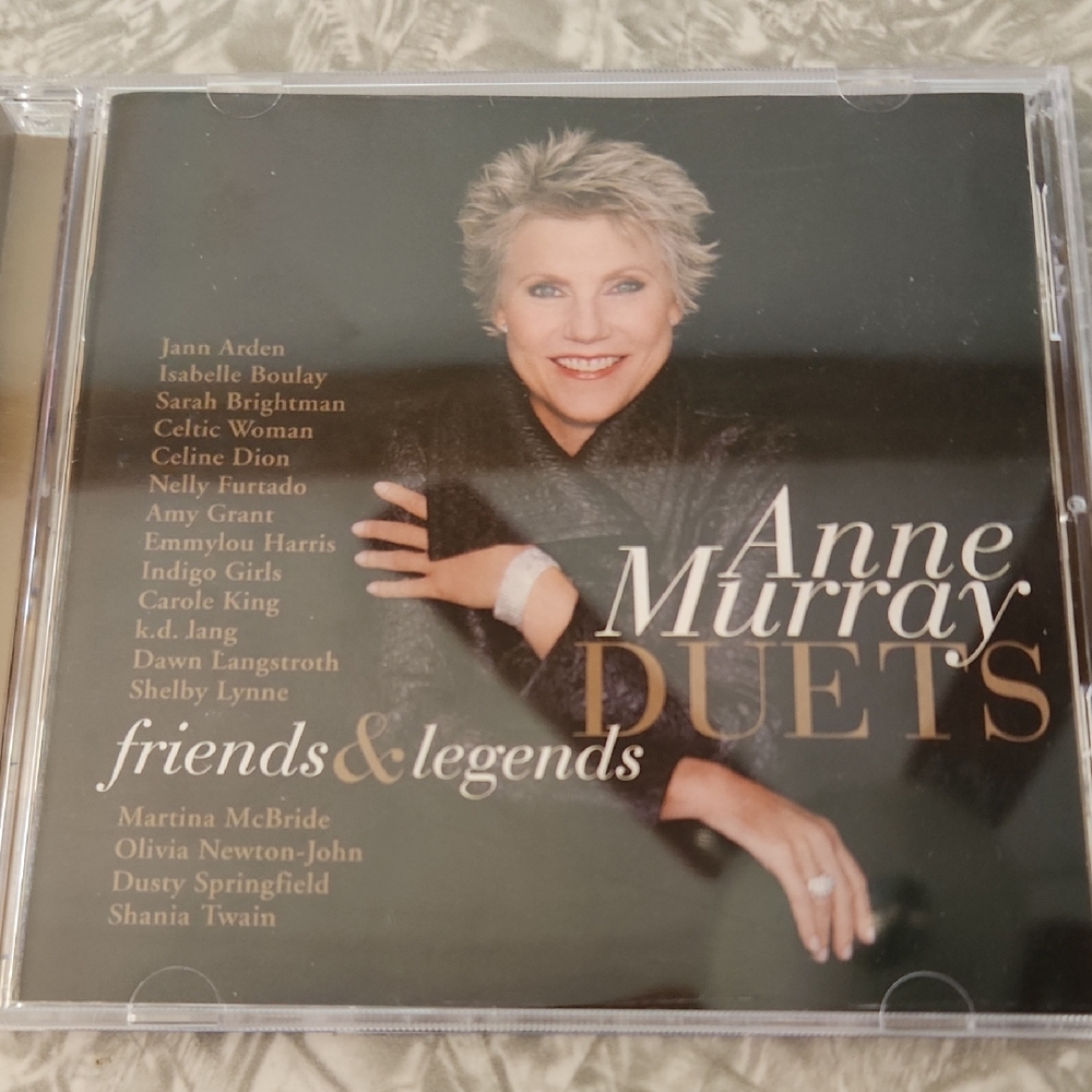Anne Murray Duets CD - Black and Gold Cover